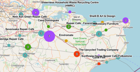 Repair, Reuse and Upcycling Locator | Low Carbon Kent